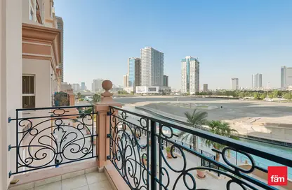 Balcony image for: Apartment - 1 Bedroom - 2 Bathrooms for sale in Mediterranean - Canal Residence - Dubai Sports City - Dubai, Image 1