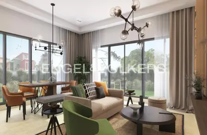 Townhouse - 5 Bedrooms - 6 Bathrooms for sale in Costa Brava 2 - Costa Brava at DAMAC Lagoons - Damac Lagoons - Dubai