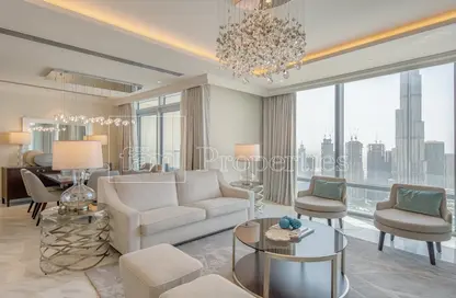 Hotel  and  Hotel Apartment - 4 Bedrooms - 5 Bathrooms for rent in The Address Residence Fountain Views 2 - The Address Residence Fountain Views - Downtown Dubai - Dubai