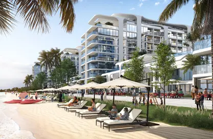 Apartment - 1 Bedroom - 2 Bathrooms for sale in Coraline Beach Residences - Siniyah Island - Umm Al Quwain Marina - Umm Al Quwain