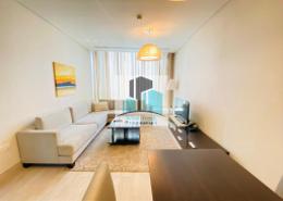 Living Room image for: Apartment - 1 bedroom - 1 bathroom for rent in Zakher MAAM Residence - Al Najda Street - Abu Dhabi, Image 1
