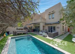 Pool image for: Villa - 3 bedrooms - 3 bathrooms for sale in Zulal 3 - Zulal - The Lakes - Dubai, Image 1