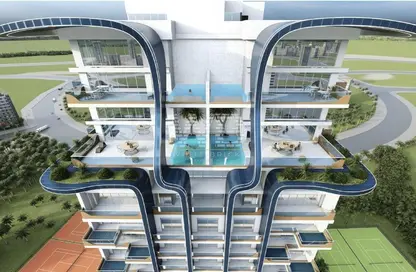 Apartment - 1 Bedroom - 2 Bathrooms for sale in Samana Waves 1 - Samana Waves - Jumeirah Village Circle - Dubai
