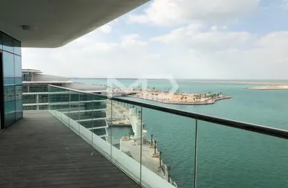 Balcony image for: Apartment - 3 Bedrooms - 3 Bathrooms for sale in Al Hadeel - Al Bandar - Al Raha Beach - Abu Dhabi, Image 1