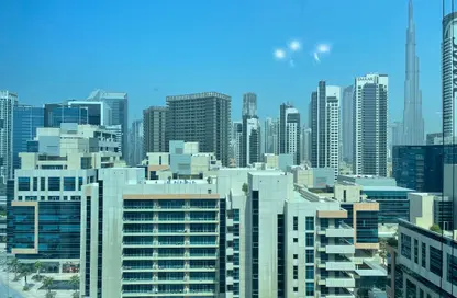 شقة - غرفة نوم - 2 حمامات للايجار في ماجيستك تاور - شارع الابراج - الخليج التجاري - دبي