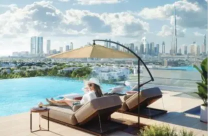Apartment - 1 Bedroom - 3 Bathrooms for sale in Gate Eleven Residences - Mohammed Bin Rashid City - Dubai
