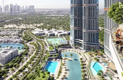 Apartment - 1 Bedroom - 2 Bathrooms for sale in 330 Riverside Crescent - Sobha Hartland II - Bukadra - Dubai