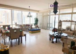 Living / Dining Room image for: Apartment - 2 bedrooms - 3 bathrooms for sale in Madina Tower - Lake Elucio - Jumeirah Lake Towers - Dubai, Image 1