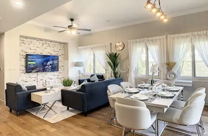 Living / Dining Room image for: Villa - 3 Bedrooms - 4 Bathrooms for sale in Casa Viva - Serena - Dubai, Image 1