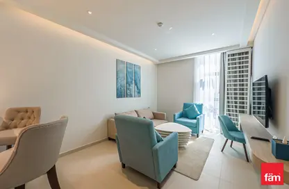 Living / Dining Room image for: Apartment - 1 Bedroom - 1 Bathroom for sale in Seven Palm - Palm Jumeirah - Dubai, Image 1