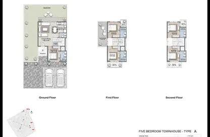Townhouse - 4 Bedrooms - 5 Bathrooms for sale in Reportage Hills - Dubai Land - Dubai