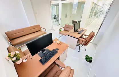 Office Space - Studio - 1 Bathroom for rent in Horizone Building - Port Saeed - Deira - Dubai