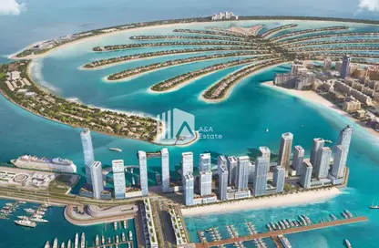 Apartment - 1 Bedroom - 1 Bathroom for sale in Seapoint - EMAAR Beachfront - Dubai Harbour - Dubai