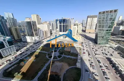 شقة - غرفة نوم - 2 حمامات للايجار في برج بوابة المدينة - التعاون - الشارقة