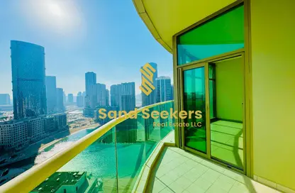 Apartment - 3 Bedrooms - 4 Bathrooms for rent in Beach Towers - Shams Abu Dhabi - Al Reem Island - Abu Dhabi