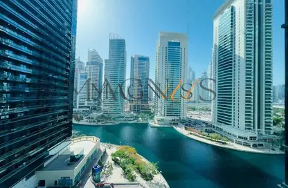 شقة - غرفة نوم - 2 حمامات للايجار في V3 - (JLT) مجمع V - أبراج بحيرة الجميرا - دبي