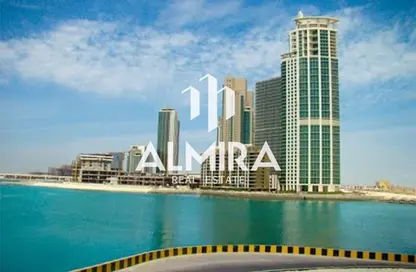 Apartment - 1 Bedroom - 2 Bathrooms for rent in RAK Tower - Marina Square - Al Reem Island - Abu Dhabi