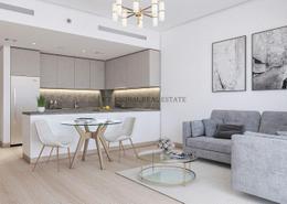 Living / Dining Room image for: Apartment - 1 bedroom - 1 bathroom for sale in AZIZI Pearl - Al Furjan - Dubai, Image 1