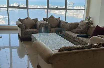 شقة - غرفة نوم - 2 حمامات للايجار في برج جلفار السكني - ابراج جلفار - النخيل - رأس الخيمة