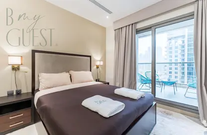صورة لـ غرفة- غرفة النوم شقة - 1 حمام للايجار في برج ايليت ريزيدينس - دبي وسط المدينة - دبي ، صورة رقم 1