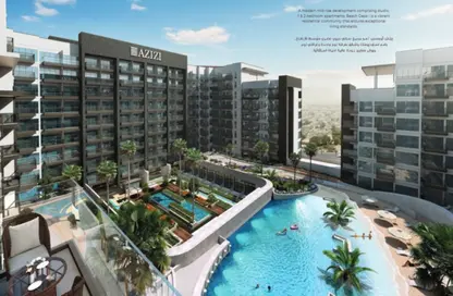 Apartment - 1 Bedroom - 2 Bathrooms for sale in Azizi Beach Oasis 2 - Dubai Studio City - Dubai