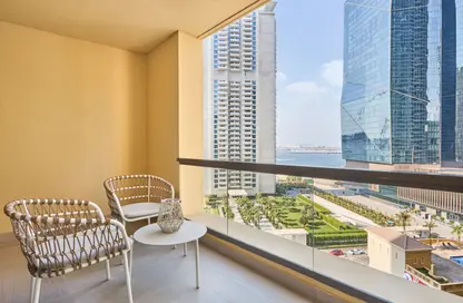 Apartment - 1 Bedroom - 1 Bathroom for rent in Bahar 4 - Bahar - Jumeirah Beach Residence - Dubai