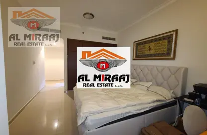 Apartment - 2 Bedrooms - 3 Bathrooms for rent in Conquer Tower - Sheikh Maktoum Bin Rashid Street - Ajman