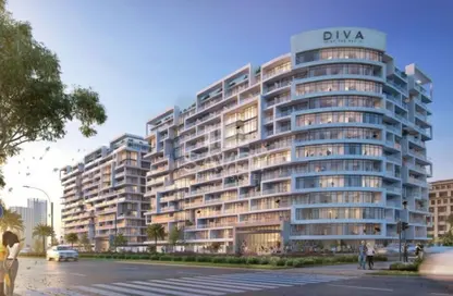 Outdoor Building image for: Apartment - 2 Bedrooms - 2 Bathrooms for sale in Diva - Yas Island - Abu Dhabi, Image 1