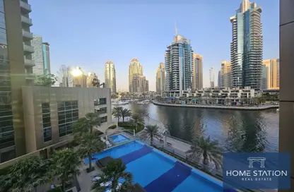 Pool image for: Apartment - 1 Bedroom - 1 Bathroom for rent in No.9 - Dubai Marina - Dubai, Image 1