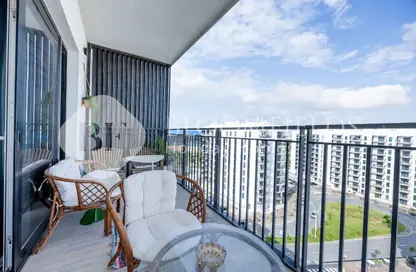 Apartment - Studio - 1 Bathroom for rent in Waters Edge - Yas Island - Abu Dhabi