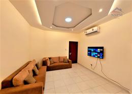 Living Room image for: Apartment - 1 bedroom - 1 bathroom for rent in Al Qubaisat - Al Mushrif - Abu Dhabi, Image 1