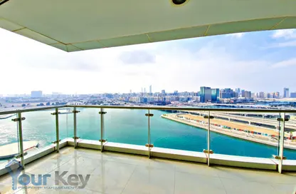 Apartment - 3 Bedrooms - 5 Bathrooms for rent in Bay View Tower - Marina Square - Al Reem Island - Abu Dhabi