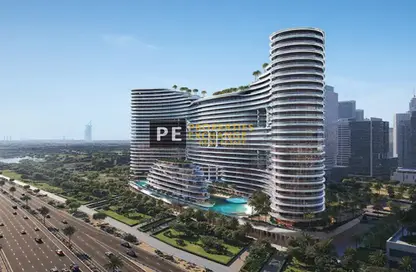 Apartment - 2 Bedrooms - 3 Bathrooms for sale in Binghatti Aquarise - Business Bay - Dubai