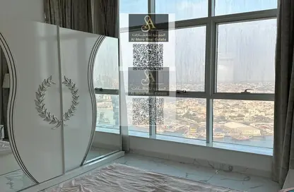Apartment - 2 Bedrooms - 3 Bathrooms for rent in Oasis Tower - Al Rashidiya 1 - Al Rashidiya - Ajman