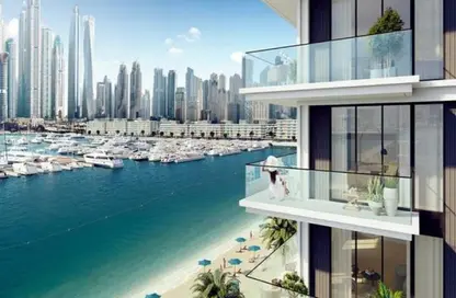 Apartment - 4 Bedrooms - 4 Bathrooms for sale in Beach Mansion - EMAAR Beachfront - Dubai Harbour - Dubai