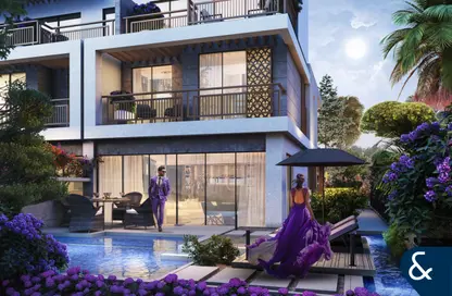 Townhouse - 4 Bedrooms - 4 Bathrooms for sale in Violet 3 - Damac Hills 2 - Dubai