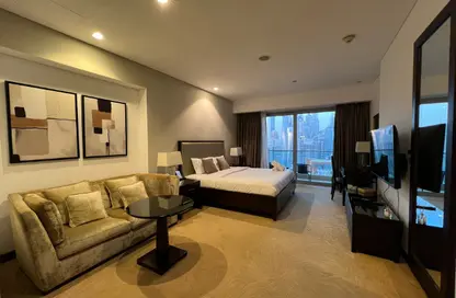 Apartment - Studio - 1 Bathroom for rent in JW Marriott Hotel Marina - Dubai Marina - Dubai