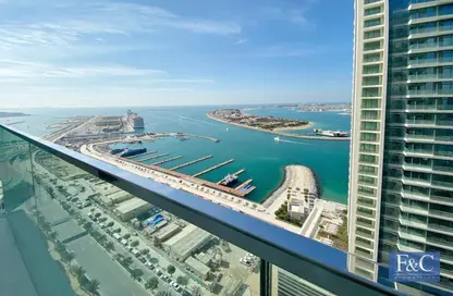 Apartment - 1 Bedroom - 1 Bathroom for rent in Sunrise Bay - EMAAR Beachfront - Dubai Harbour - Dubai