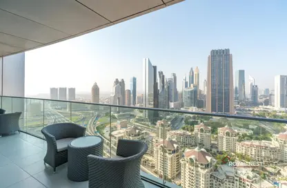 شقة - 4 غرف نوم - 5 حمامات للايجار في فندق العنوان دبي مول - دبي وسط المدينة - دبي