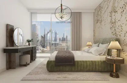 Room / Bedroom image for: Apartment - 2 Bedrooms - 3 Bathrooms for sale in VYB - Business Bay - Dubai, Image 1