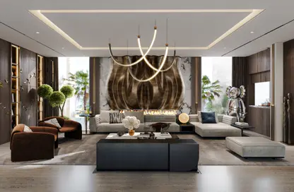 Living Room image for: Villa - 6 Bedrooms - 6 Bathrooms for sale in Signature Villas Frond M - Signature Villas - Palm Jumeirah - Dubai, Image 1