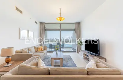 شقة - غرفة نوم - 2 حمامات للايجار في أزور ريزيدنس - نخلة جميرا - دبي