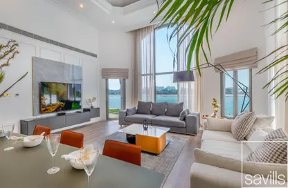 Villa - 5 Bedrooms - 7 Bathrooms for rent in Garden Homes Frond L - Garden Homes - Palm Jumeirah - Dubai