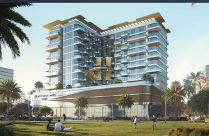 Apartment - 3 Bedrooms - 4 Bathrooms for sale in Seaside by Prestige One - Dubai Islands - Dubai