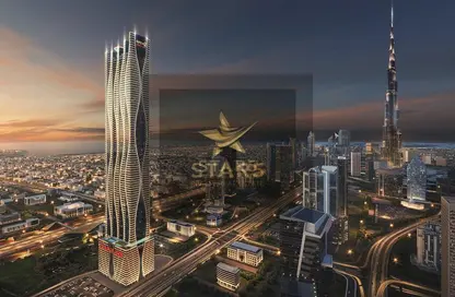 شقة - غرفة نوم - 2 حمامات للبيع في بايز 102 - الخليج التجاري - دبي