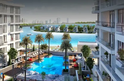 Apartment - Studio - 1 Bathroom for sale in Bluebay Walk - Ajmal Makan City - Sharjah Waterfront City - Sharjah