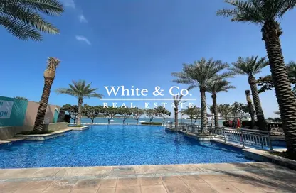 Pool image for: Apartment - 2 Bedrooms - 4 Bathrooms for rent in Al Basri - Shoreline Apartments - Palm Jumeirah - Dubai, Image 1