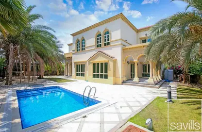 Villa - 4 Bedrooms - 5 Bathrooms for rent in Entertainment Foyer - Mediterranean Clusters - Jumeirah Islands - Dubai