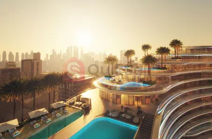 Apartment - Studio - 1 Bathroom for sale in Binghatti Aquarise - Business Bay - Dubai