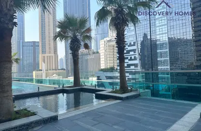 شقة - 1 حمام للايجار في برج أبر كريست - دبي وسط المدينة - دبي